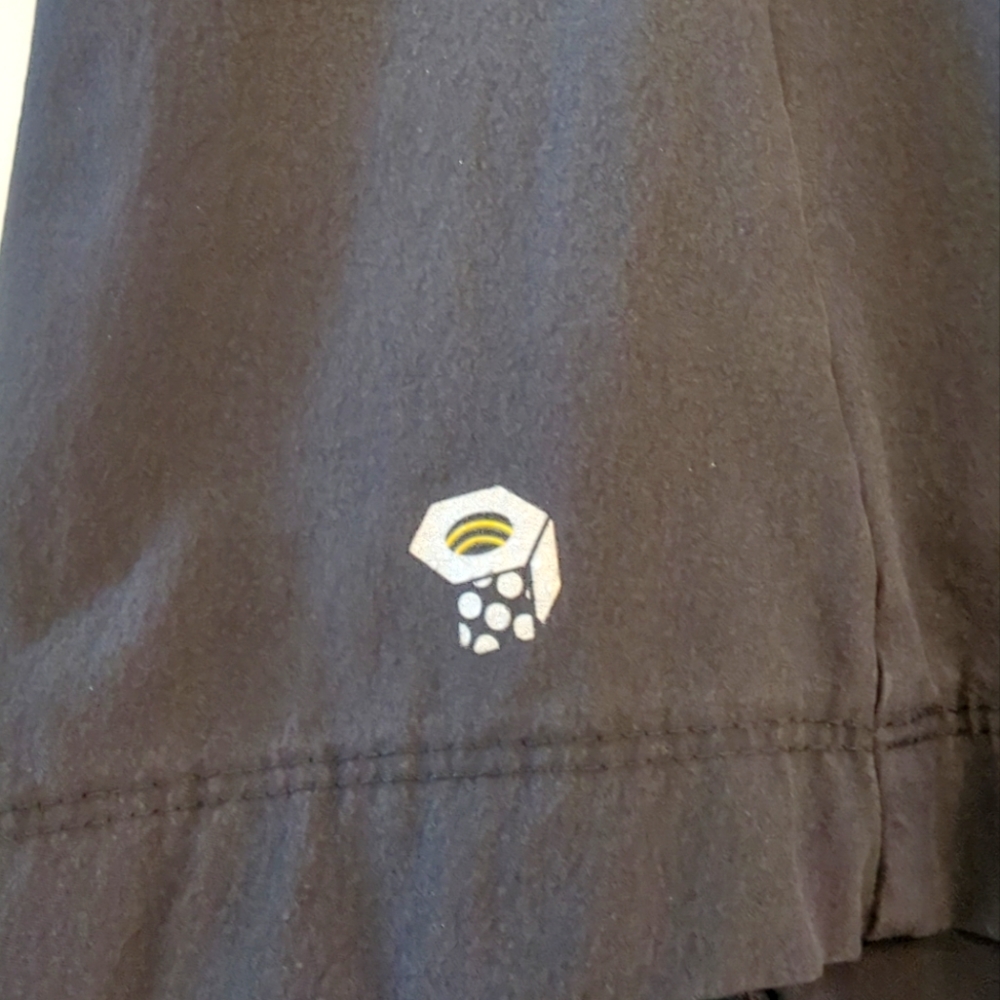 Mountain Hardwear Ellinor Hiking Outdoor Capris Pants Size 12 Black OL2295 EUC - Picture 8 of 8